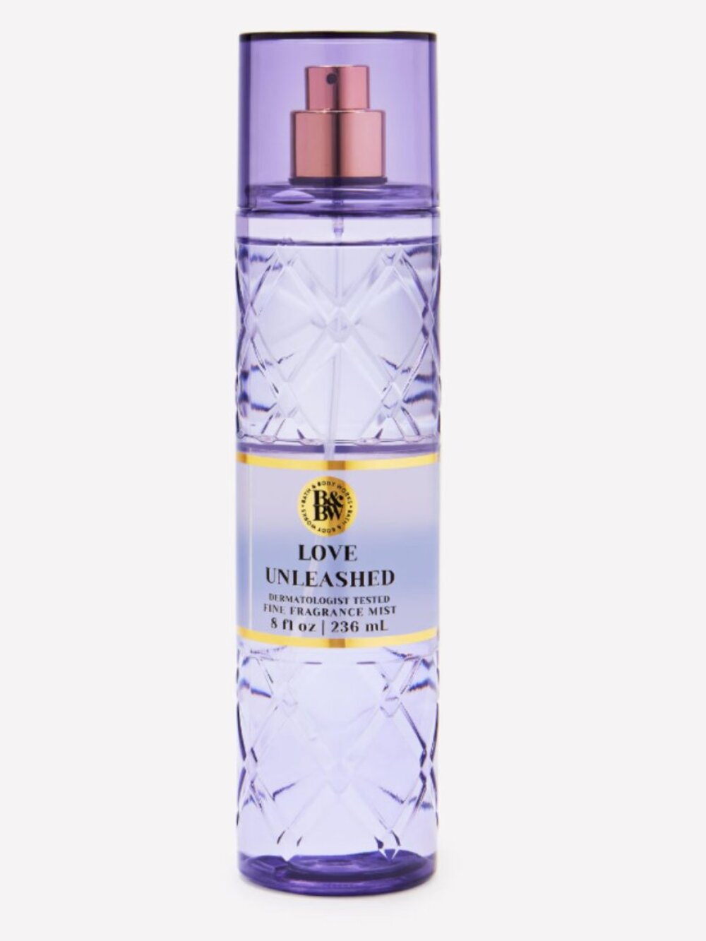 Bath and Body Works Love Unleashed Fine Fragrance 8 ounces EUC